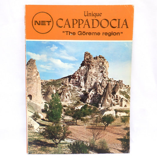 Vintage 1950's Tourist Full-Colour Souvenir Guide Book From Turkey: 'UNIQUE CAPPADOCIA, "The Goreme Region'