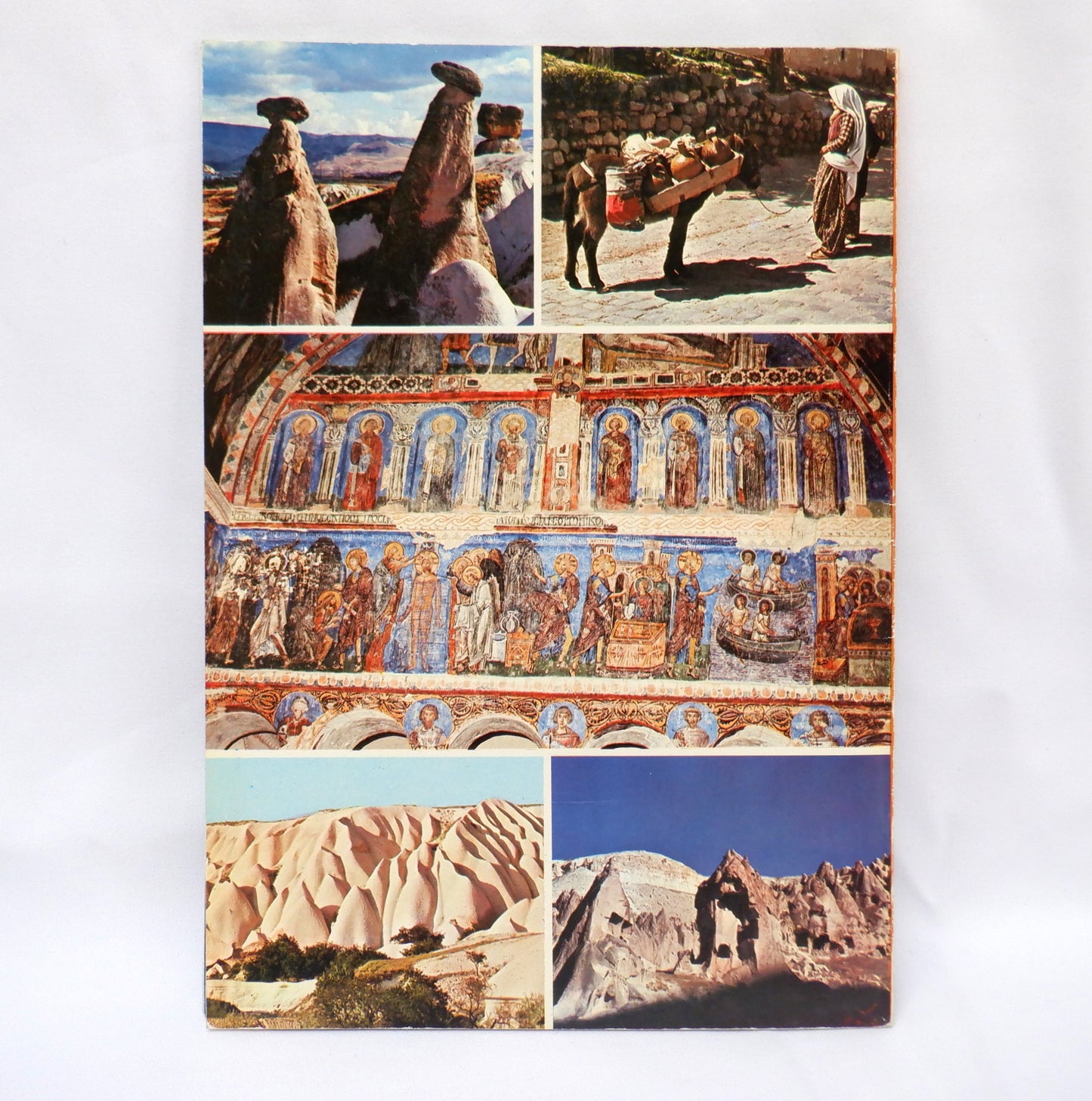 Vintage 1950's Tourist Full-Colour Souvenir Guide Book From Turkey: 'UNIQUE CAPPADOCIA, "The Goreme Region'