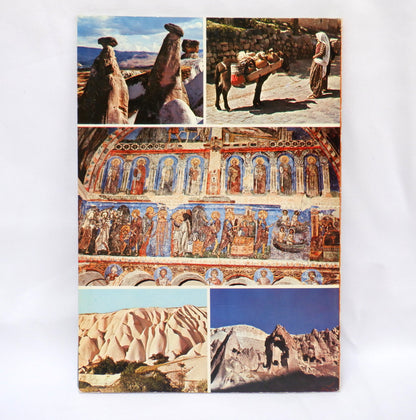 Vintage 1950's Tourist Full-Colour Souvenir Guide Book From Turkey: 'UNIQUE CAPPADOCIA, "The Goreme Region'