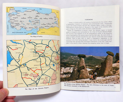 Vintage 1950's Tourist Full-Colour Souvenir Guide Book From Turkey: 'UNIQUE CAPPADOCIA, "The Goreme Region'