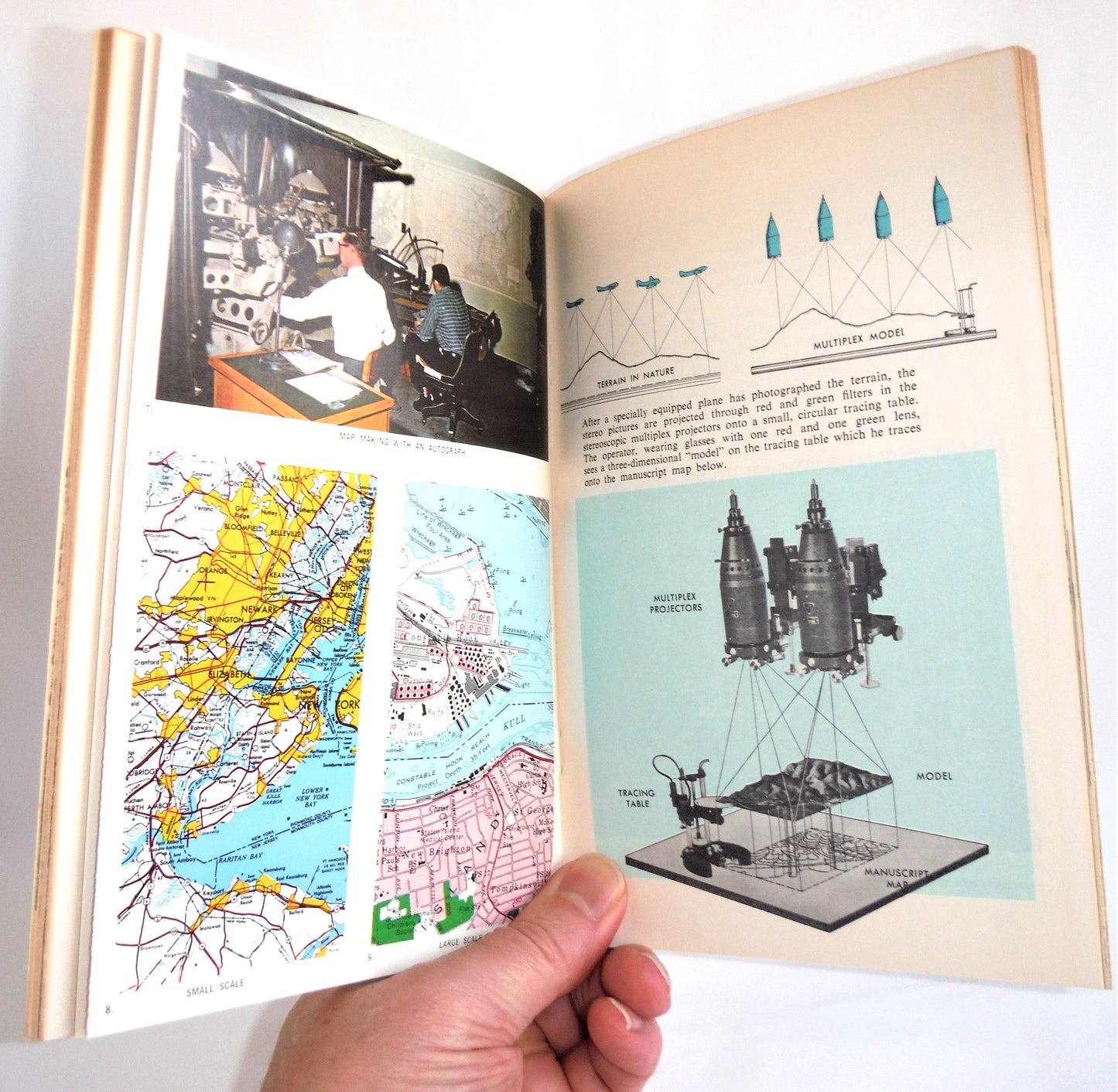 MAPS & MAPPING,  a 1970 Instructional Cartography Guide by Science Service Program USA, RARE Includes Unused Original Stickers!