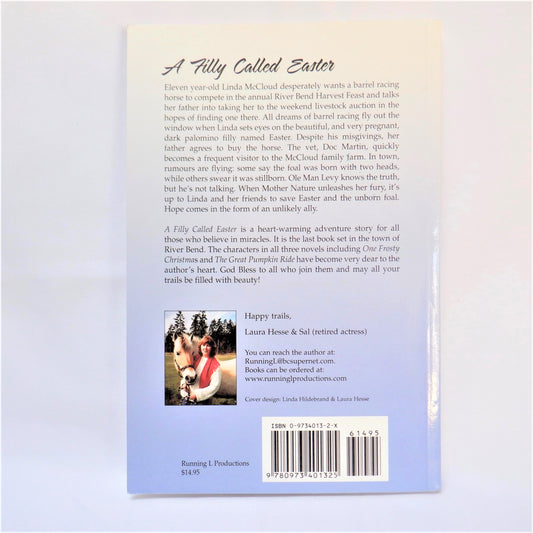 A FILLY CALLED EASTER, A Young Reader's Adventure Story by Laura Hesse  (1st Ed. SIGNED)