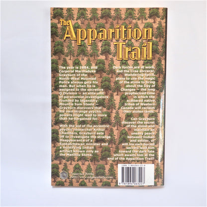 THE APPARITION TRAIL, A Fantasy Novel by Lisa Smedman (1st Ed. SIGNED)