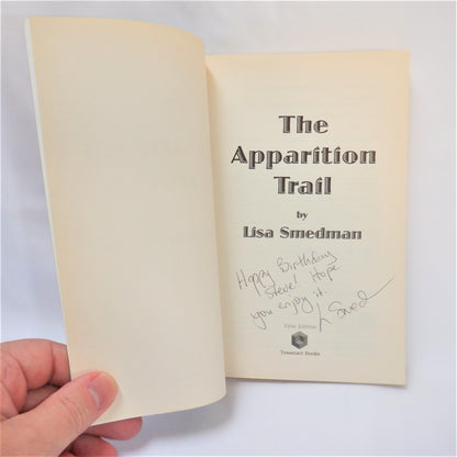 THE APPARITION TRAIL, A Fantasy Novel by Lisa Smedman (1st Ed. SIGNED)