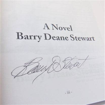 DRAKE'S DILEMMA, A Novel by Barry Deane Stewart (1st Ed. SIGNED)