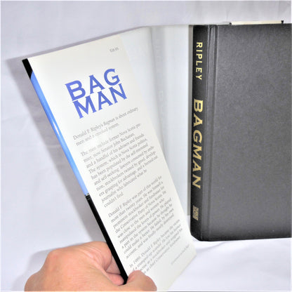 BAG MAN, A Life In Nova Scotia Politics, by Donald F. Ripley (1st Ed. SIGNED)