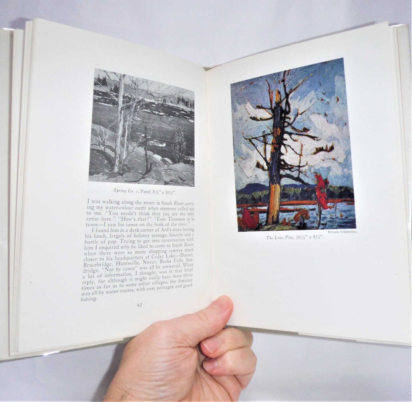 TOM THOMSON, THE ALGONQUIN YEARS, by Ottelyn Addison & Elizabeth Harwood (1969 1st Ed.)