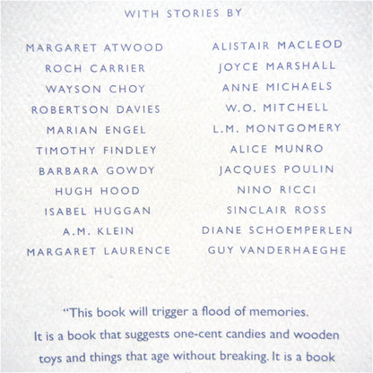 WHEN WE WERE YOUNG, An Anthology of Canadian Stories, Selected and Introduced by Stuart McLean, 2008