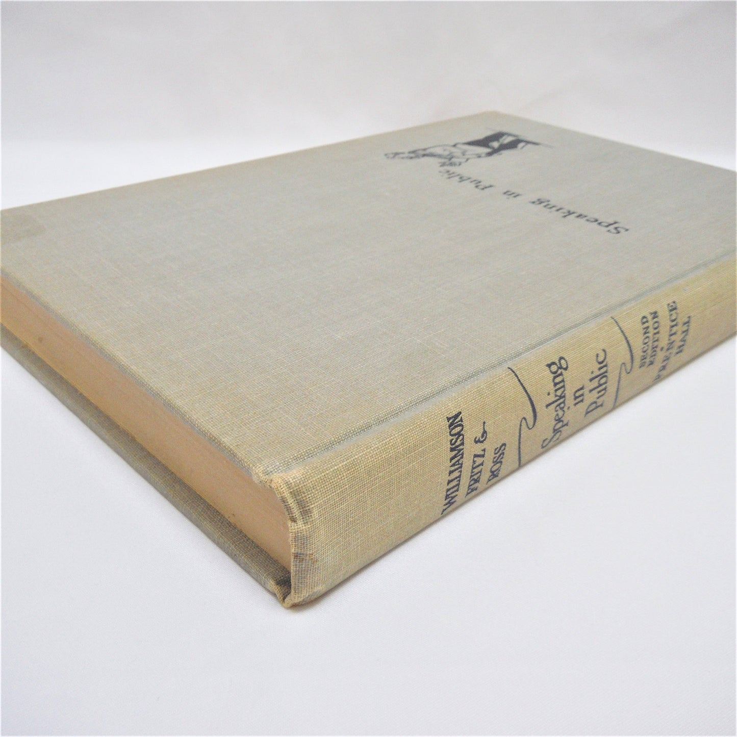 SPEAKING IN PUBLIC, by A.B Williamson, C.A. Fritz & H.R. Ross, 1950