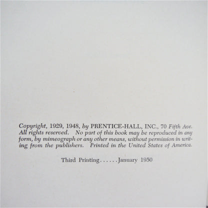 SPEAKING IN PUBLIC, by A.B Williamson, C.A. Fritz & H.R. Ross, 1950