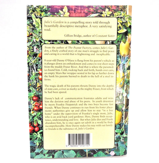 JULIE'S GARDEN, A Novel by Peter D. Speers (1st Ed. SIGNED)