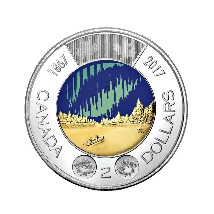 2017 MY CANADA, MY INSPIRATION, 5-Coin Special Set, Includes the 1st Ever Glow-in-the-Dark Canadian Toonie!