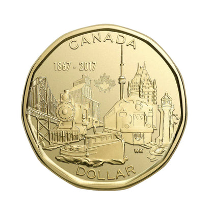 2017 MY CANADA, MY INSPIRATION, 5-Coin Special Set, Includes the 1st Ever Glow-in-the-Dark Canadian Toonie!