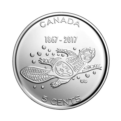 2017 MY CANADA, MY INSPIRATION, 5-Coin Special Set, Includes the 1st Ever Glow-in-the-Dark Canadian Toonie!