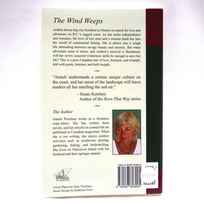 THE WIND WEEPS, A Novel by Anneli Purchase (1st Ed. SIGNED)