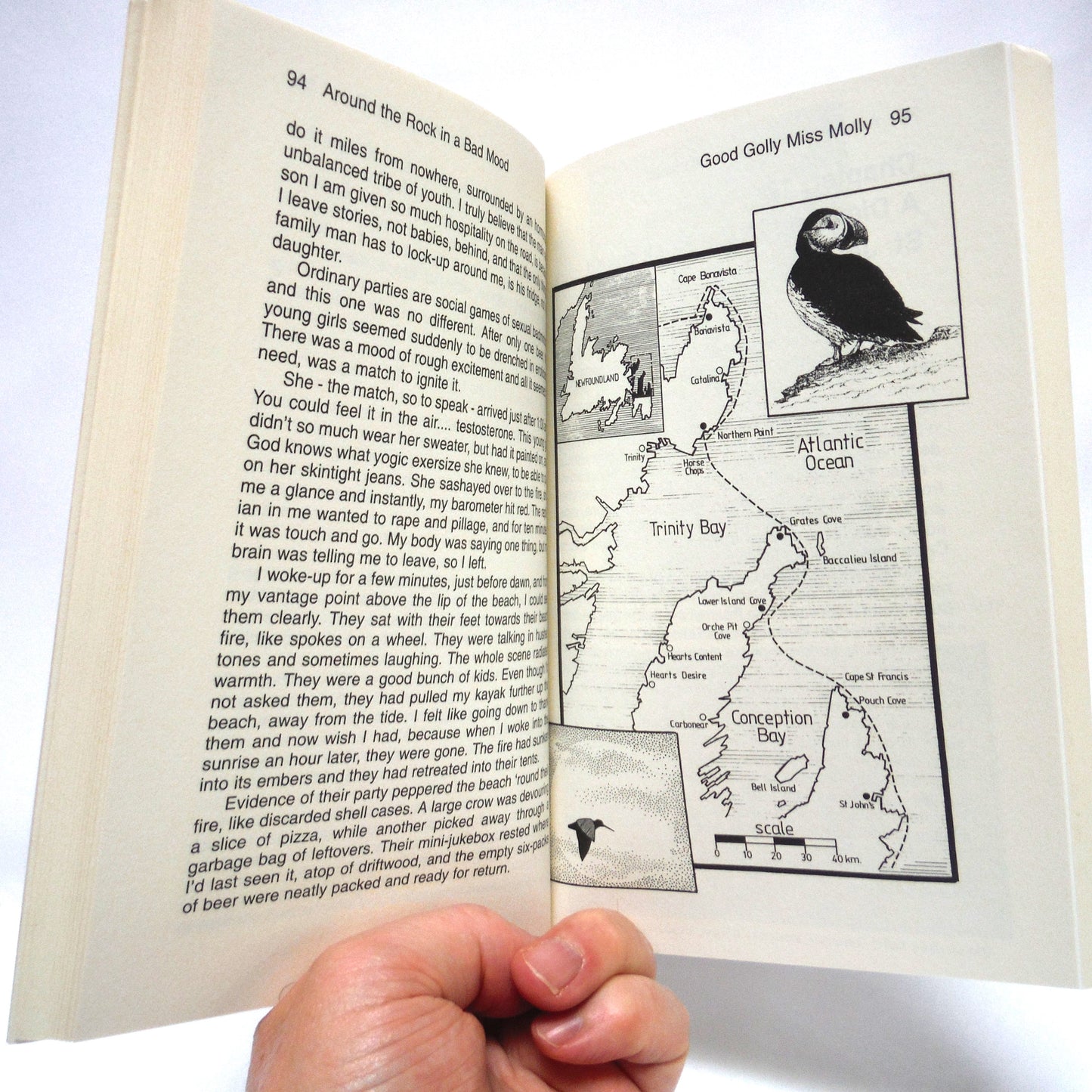 AROUND THE ROCK IN A BAD MOOD, by Bernie Howgate, World Traveller Arctic Explorer and Best Selling Author! (1st Ed. SIGNED)