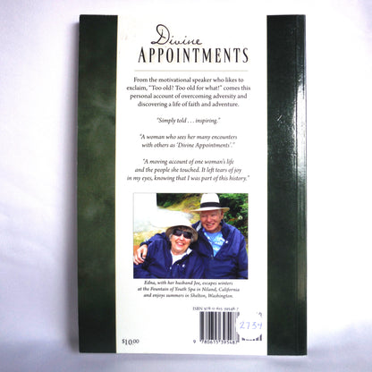 DIVINE APPOINTMENTS, How God Used One Woman to Affect Many, An Autobiography of Edna Adam-Simpson (1st Ed. SIGNED)