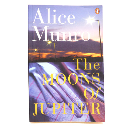 THE MOONS OF JUPITER, Short Stories by Alice Munro (1995-SIGNED)