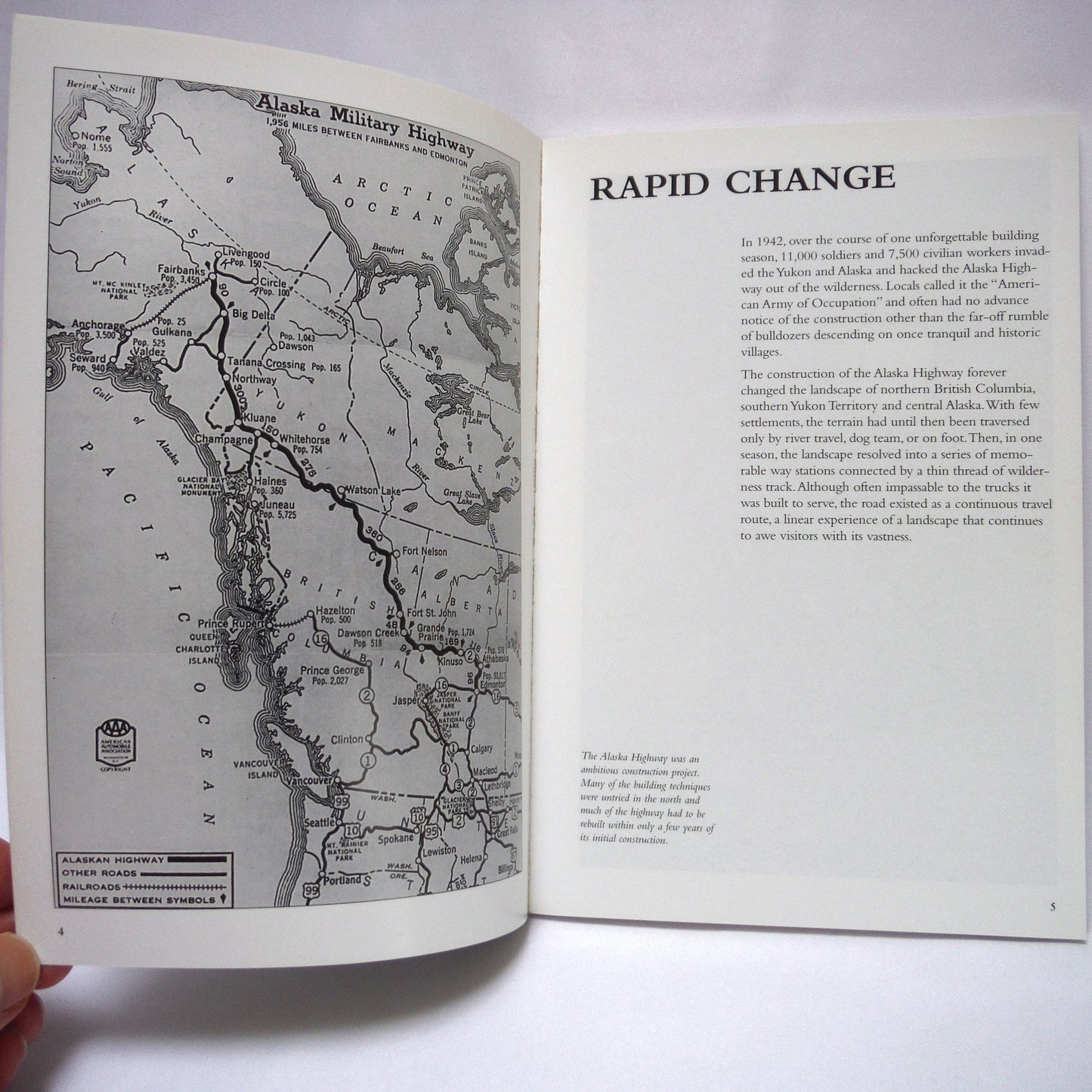 THE ALASKA HIGHWAY, A Historic Photographic Journey, by Haigh Jane (2001 1st Ed.)