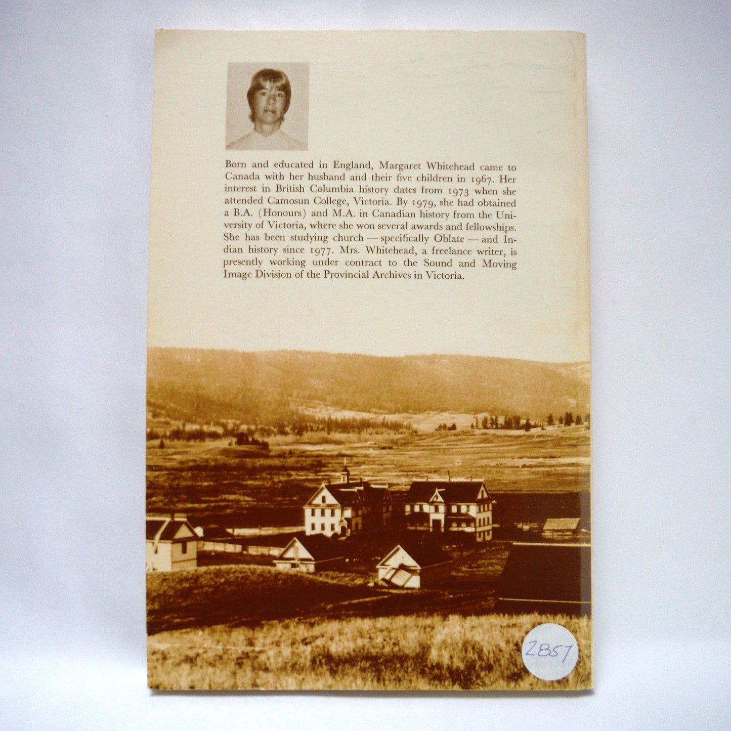 THE CARIBOO MISSION, A History of the Oblates, by Margaret Whitehead (1981 1st Ed.)