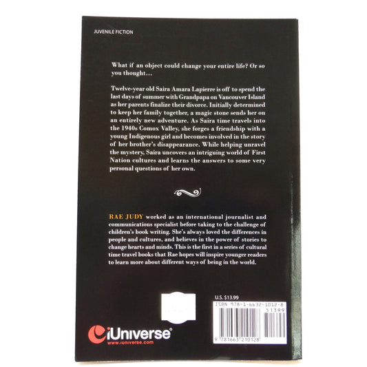 THE RAVEN'S SECRET, A Young Readers Cultural Time Travel Series, by Rae Judy (2020 1st Ed.)