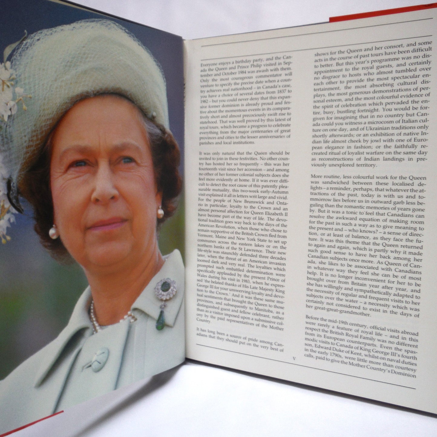 IN CELEBRATION OF THE QUEEN'S VISIT TO CANADA, by Trevor Hall (1984 1st Ed.)