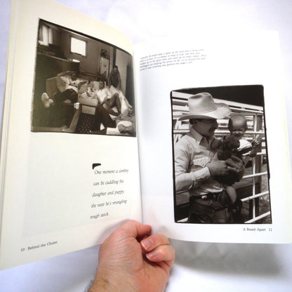 BEHIND THE CHUTES, The Mystique of The Rodeo Cowboy, by Rosamond Norbury (1992 1st Ed.)