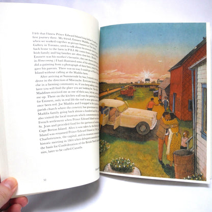 KURELEK'S CANADA, An Artistic Journey in Canada Coast-to-Coast, by William Kurelek (1981 1st Ed.)