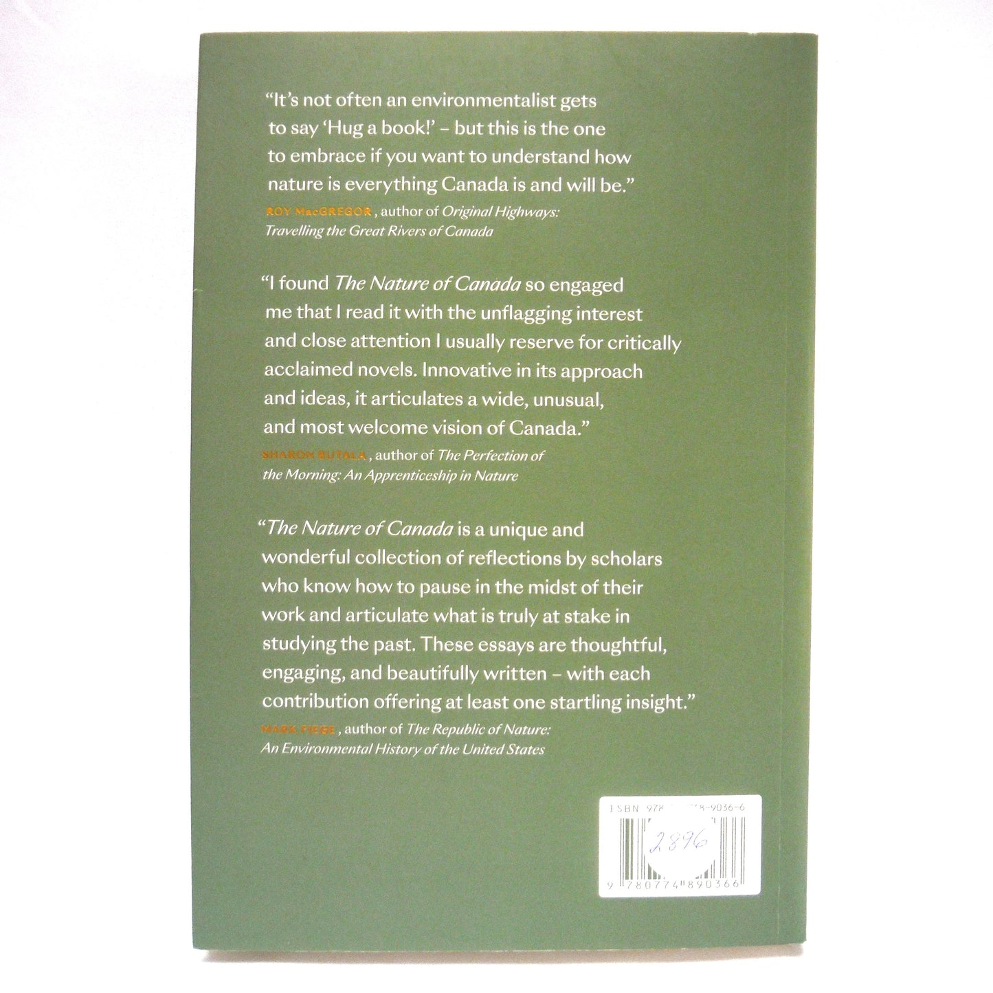 THE NATURE OF CANADA, A Collection of Essays Edited by Colin M. Coates and Graeme Wynn (2019 1st Ed.)