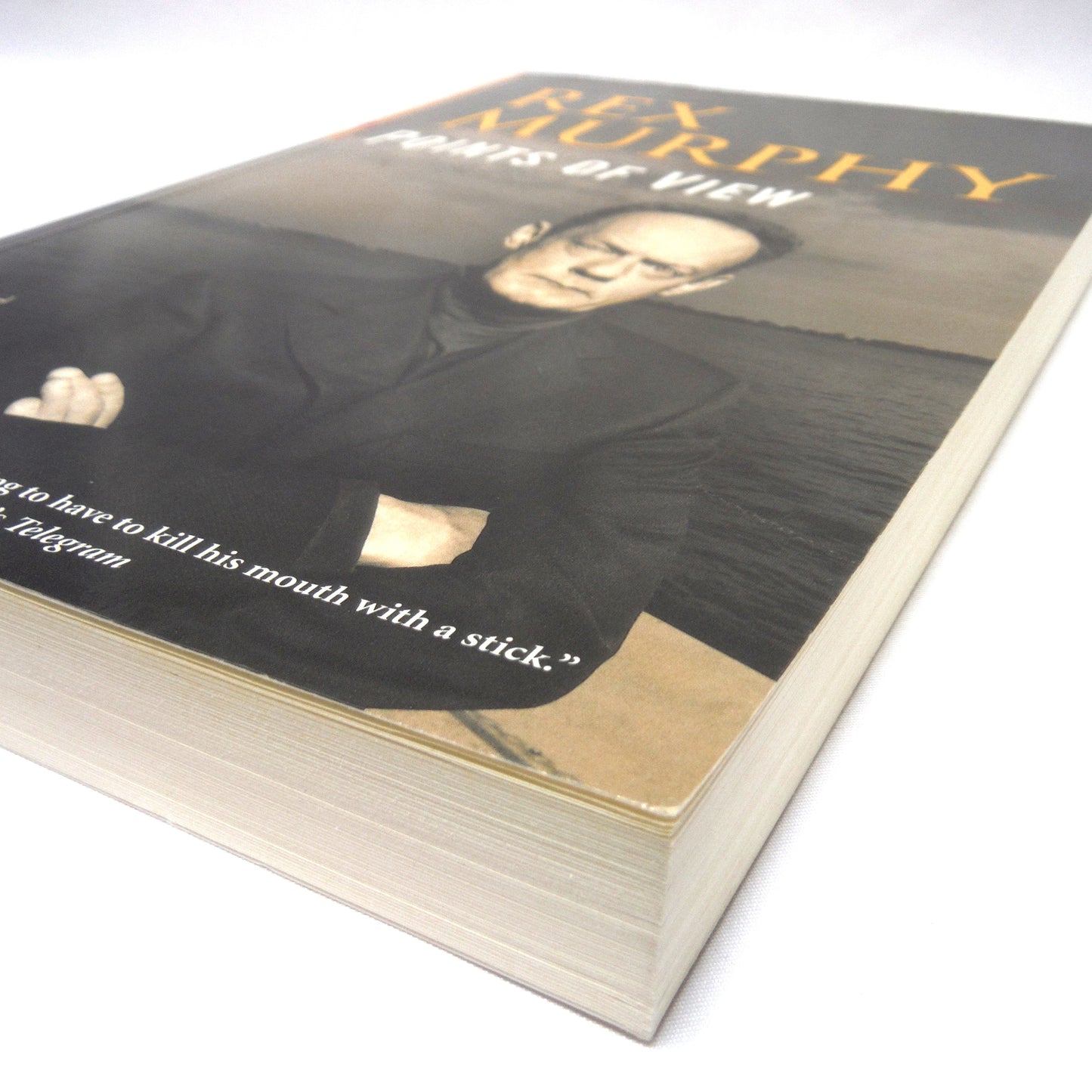 POINTS OF VIEW, Political and Social Commentary by Rex Murphy (2004 1st PB Ed.)