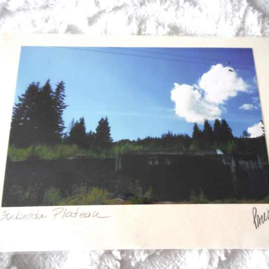 Original Art Greeting Card, Comox Valley Sights Collection: "FORBIDDEN PLATEAU"