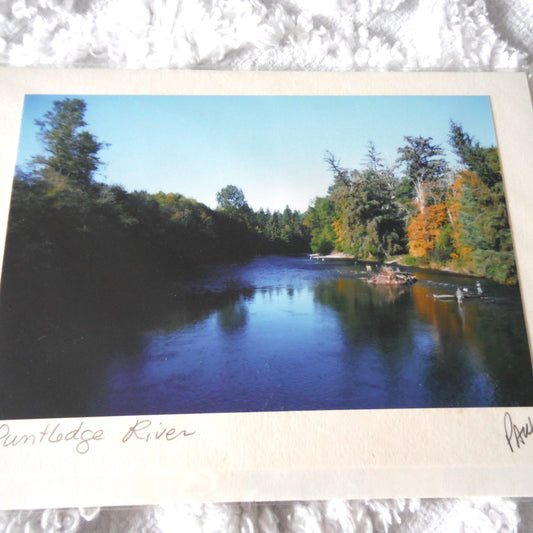 Original Art Greeting Card, River Dreams Collection: "PUNTLEDGE RIVER"