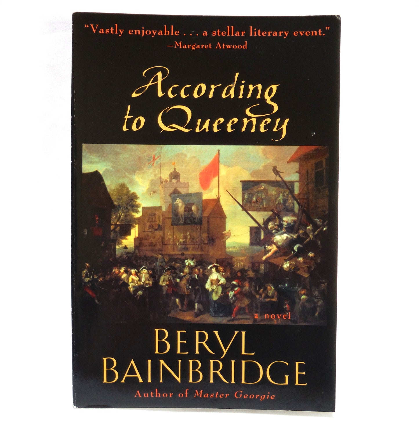RECORDING TO QUEENEY, A Novel by Beryl Bainbridge (2001 1st Ed.)