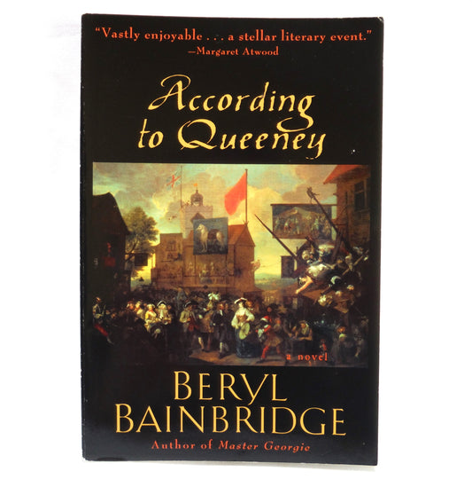 RECORDING TO QUEENEY, A Novel by Beryl Bainbridge (2001 1st Ed.)