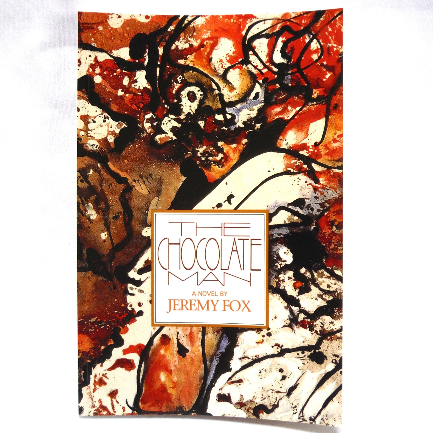 THE CHOCOLATE MAN, A Novel by Jeremy Fox (1995 1st Ed.)