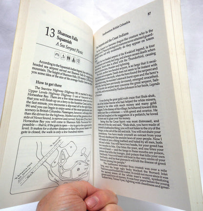 THE LONE PINE PICNIC GUIDE TO BRITISH COLUMBIA, by Nancy Gibson and John Whittaker (1989 1st Ed.)