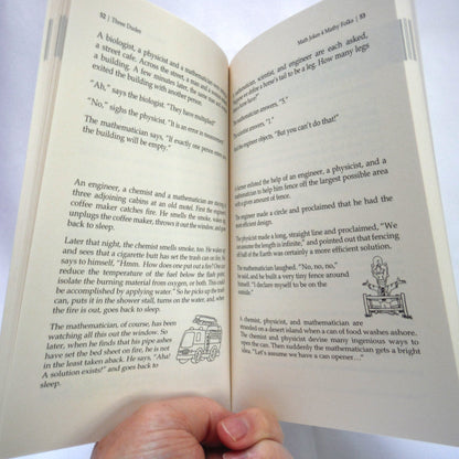 MATH JOKES 4 MATHY FOLKS, Humor by G. Patrick Vennebush  (2010 1st Ed.)