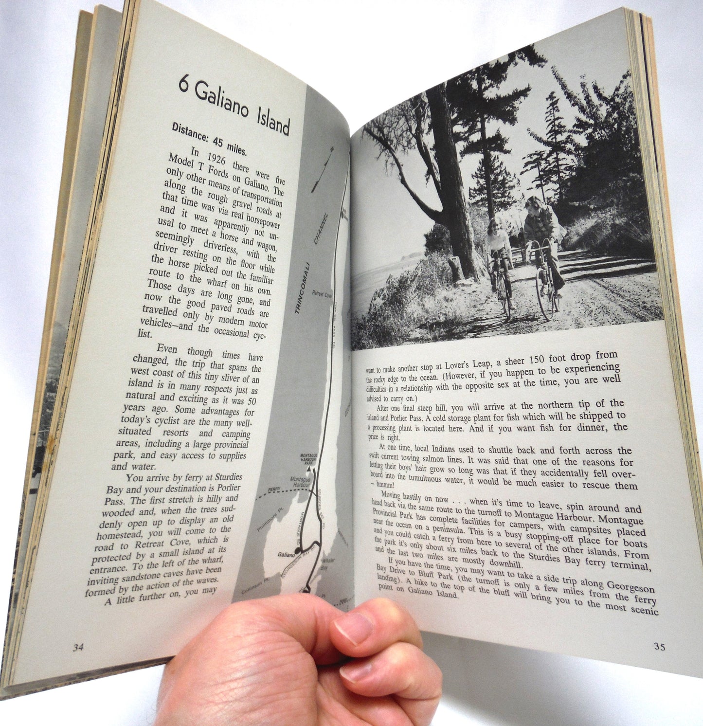 EXPLORING BY BICYCLE, Southwest British Columbia, and Northwest Washington, by Janet Willson (1973 1st Ed.)
