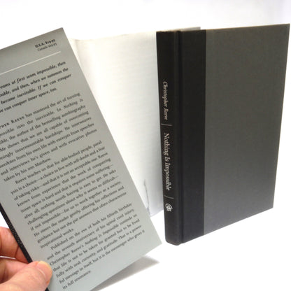 NOTHING IS IMPOSSIBLE, Reflections on a New Life, by Christopher Reeve (2002 1st Ed.)