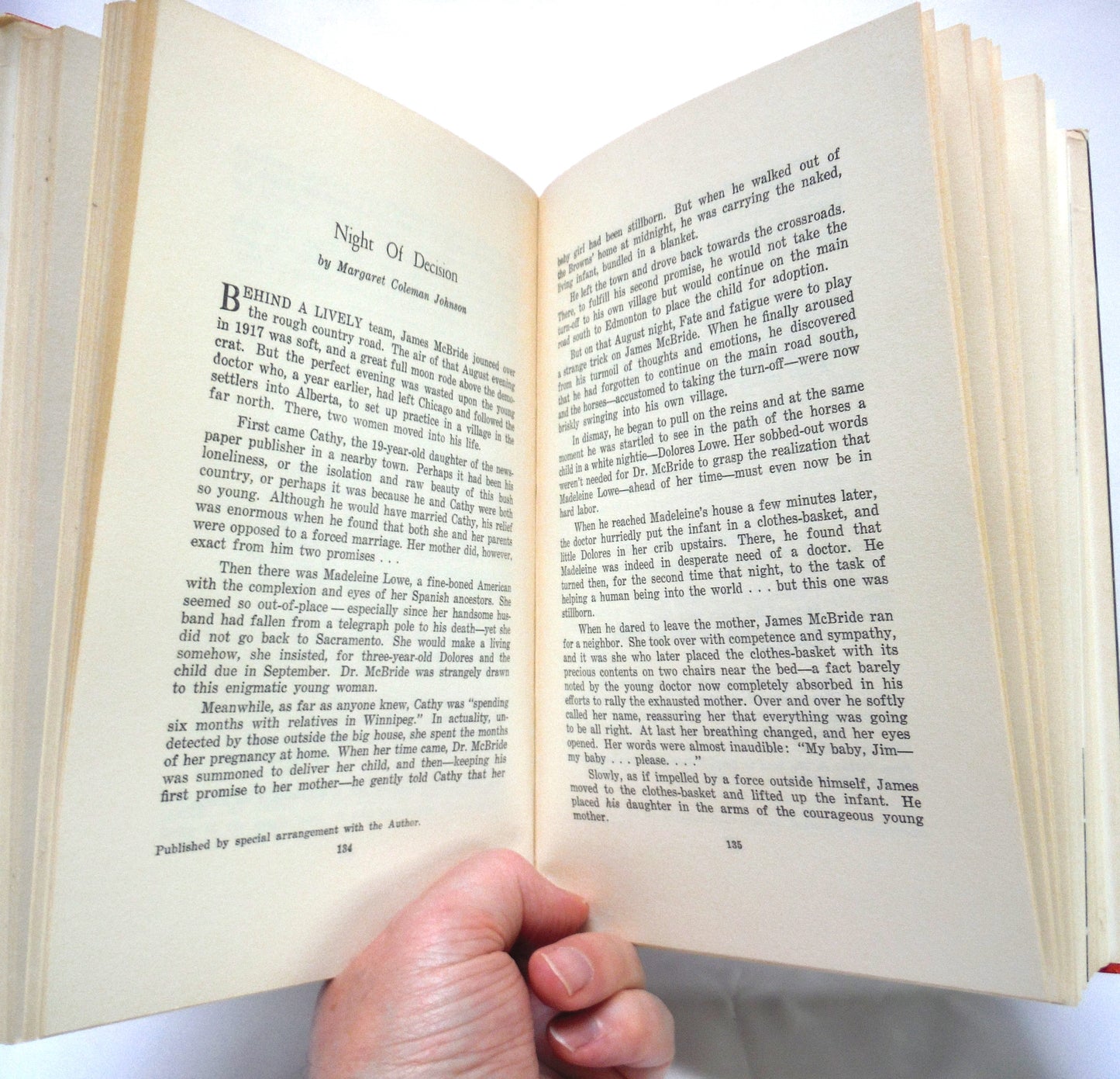 CHINOOK ARCH, A Centennial Anthology of Alberta Writing, Edited by John Patrick Gillese, (1968 2nd Ed.)