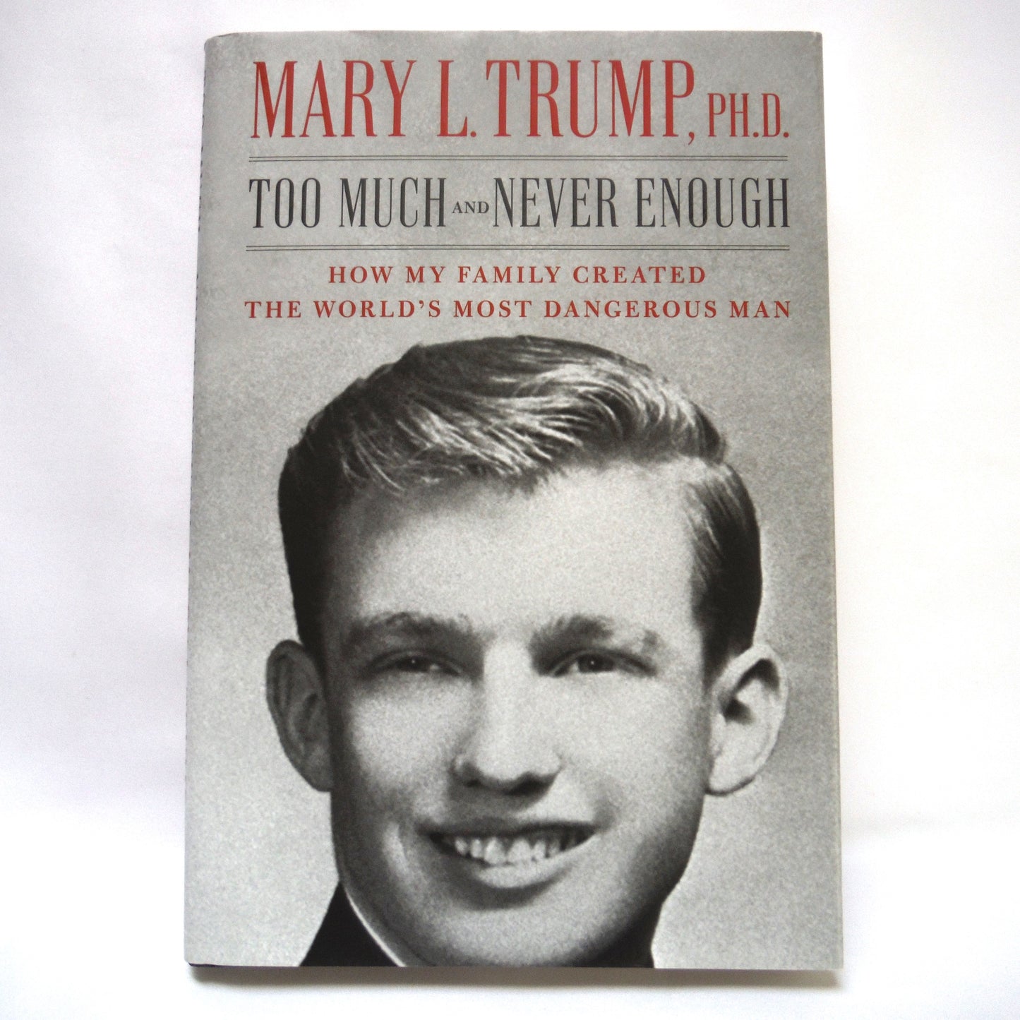 TOO MUCH and NEVER ENOUGH, How My Family Created The World's Most Dangerous Man, by Mary L. Trump (2020 1st Ed.)