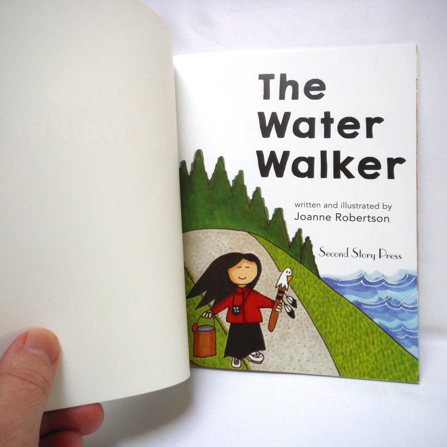 THE WATER WALKER, Written and Illustrated by Joanne Robertson (2017 1st Ed.)