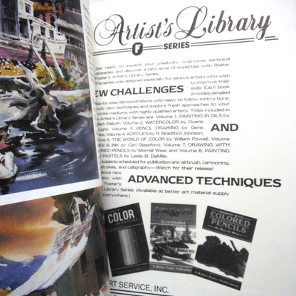 WATERCOLOR, A How To Paint Artist's Library Series Book #2, by Duane R. Light (1984 1st Ed.)