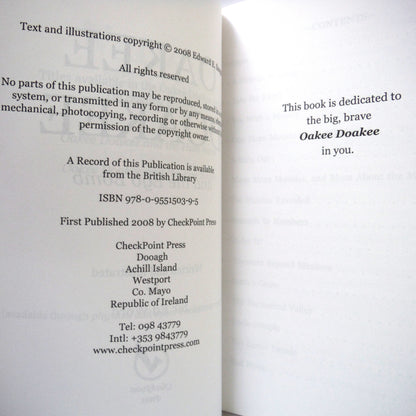 OAKEE DOAKEE and the EGO BOMB, Written & Illustrated by Sir Ed Word (Edward Saugstad) (2008 1st Ed.)