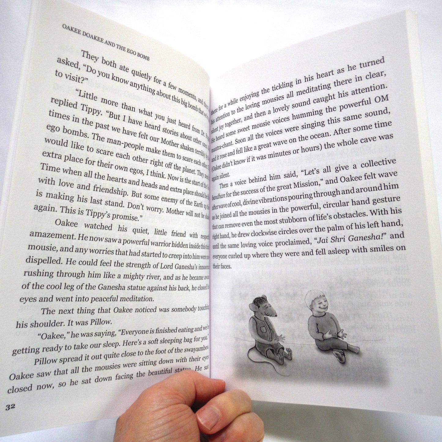 OAKEE DOAKEE and the EGO BOMB, Written & Illustrated by Sir Ed Word (Edward Saugstad) (2008 1st Ed.)