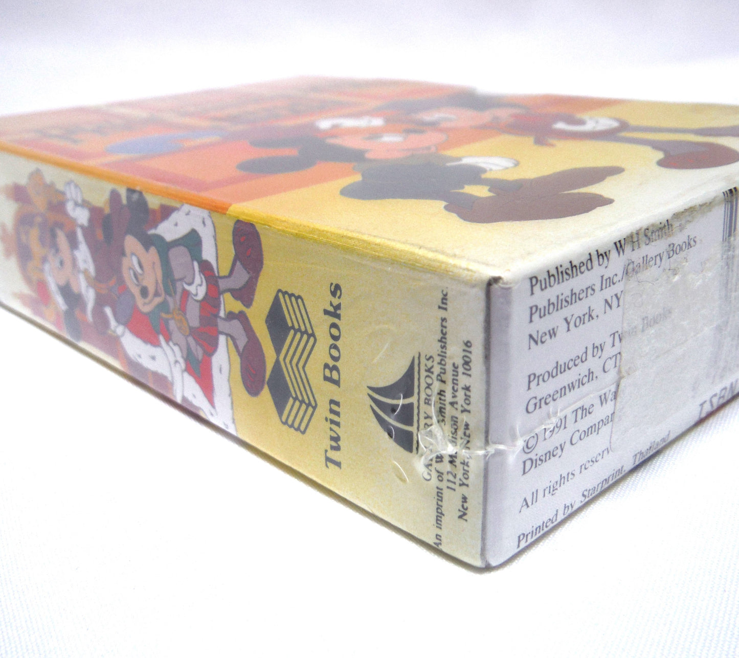 DISNEY LITTLE LIBRARY MICKEY MOUSE MINI 4-BOOK SET: Prince and the Pauper, 1991