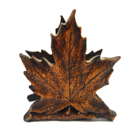 DURWOOD MAPLE LEAF COASTER HOLDER, by John Walter & Sons of Kitchener, Ontario