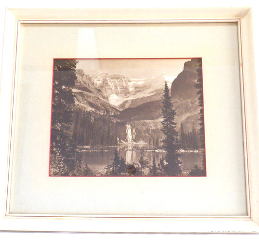 Antique Hand-Tinted Black & White Photograph from Beautiful British Columbia: 'YOHO NATIONAL PARK'