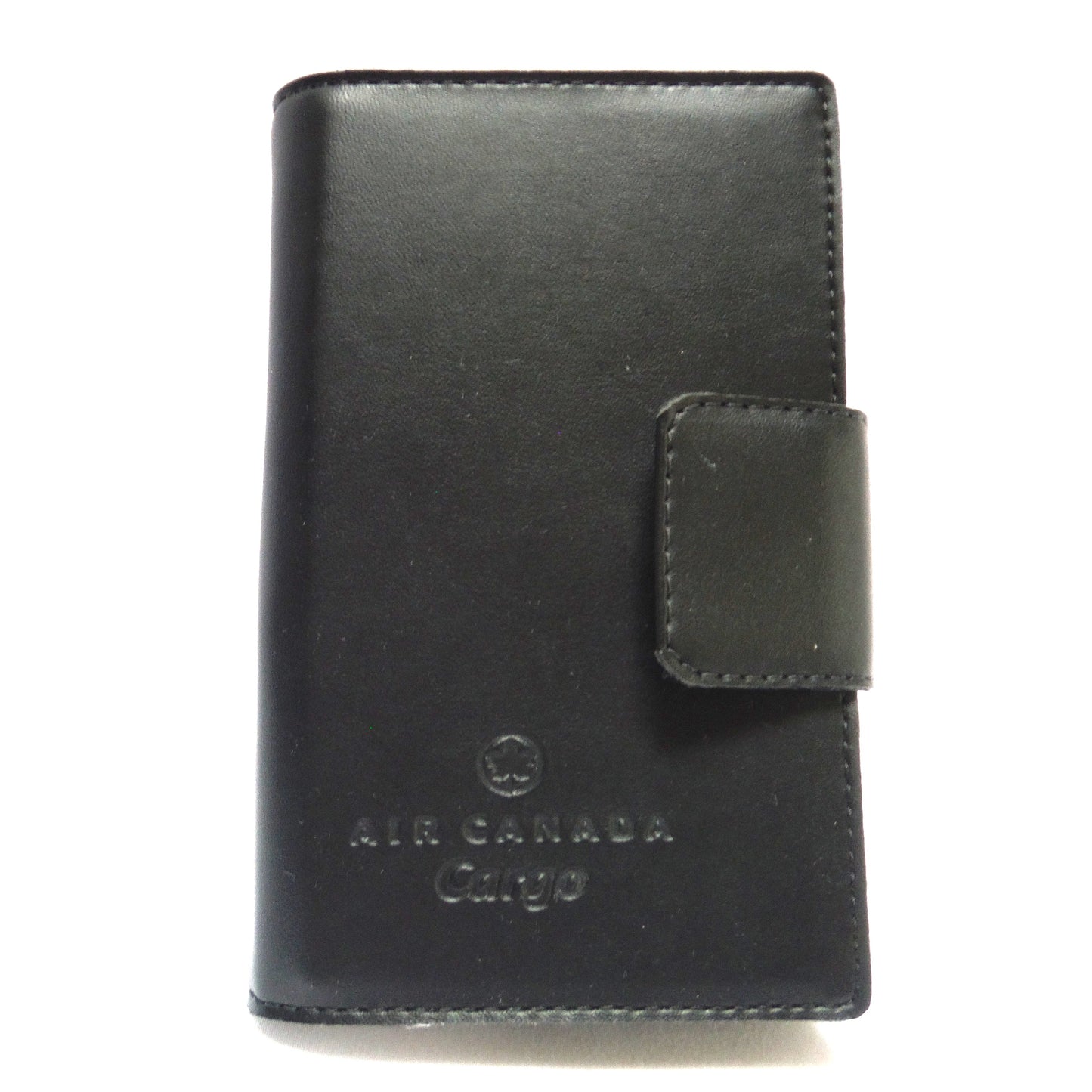 AIR CANADA CARGO PLAYING CARDS, Black Leather with TWO DECKS!