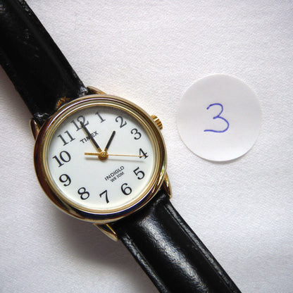 A SELECTION OF EIGHT VINTAGE WOMENS TIMEX WATCHES, VARIOUS TYPES, STYLES AND YEARS: Priced at only $5 each!